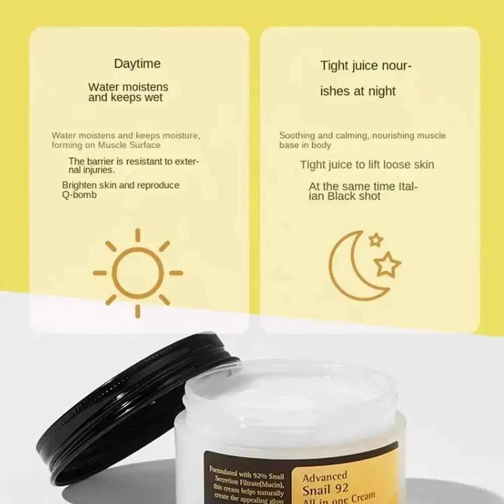 Image of Advanced Snail 96 Mucin Power Essence/Cleanser/Creme, feuchtigkeitsspendend, glättend, nährend, koreanische Kosmetik, Gesichtspflegeprodukt
