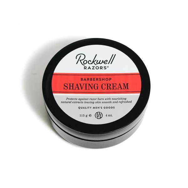 Image of Rockwell Razors Shave Cream Barbershop Scent (4oz / 113g)-1