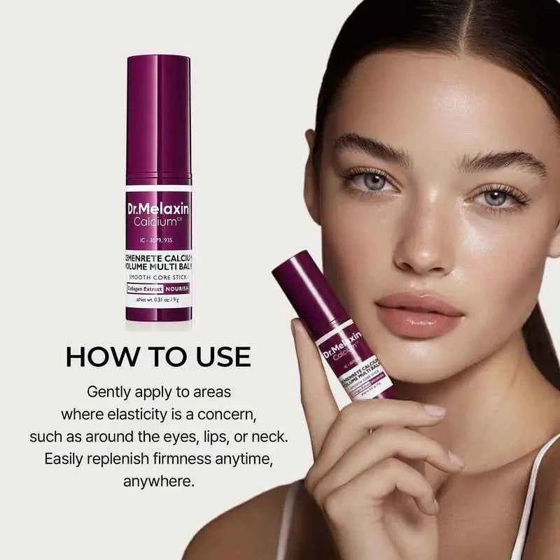 Image of 1-10 Stück Calcium Volume Multi Balm Kollagen-Feuchtigkeitscreme, lässt feine Linien verschwinden, verbessert die Hautelastizität, nicht fettig, für strahlende Haut
