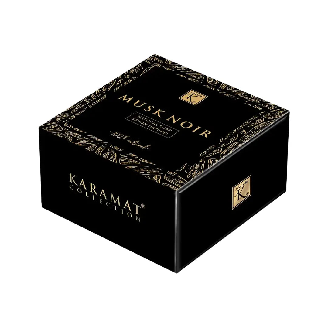 Image of Savon naturel de musc noir 125gr-0