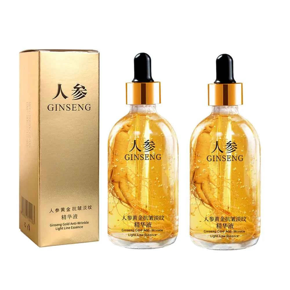 Image of Koreanische Ginseng-Essenz, Polypeptid, Anti-Aging, ätherisches Öl, Gold-Polyeptid, Anti-Falten-Essenz, strafft die Haut, reduziert feine Linien