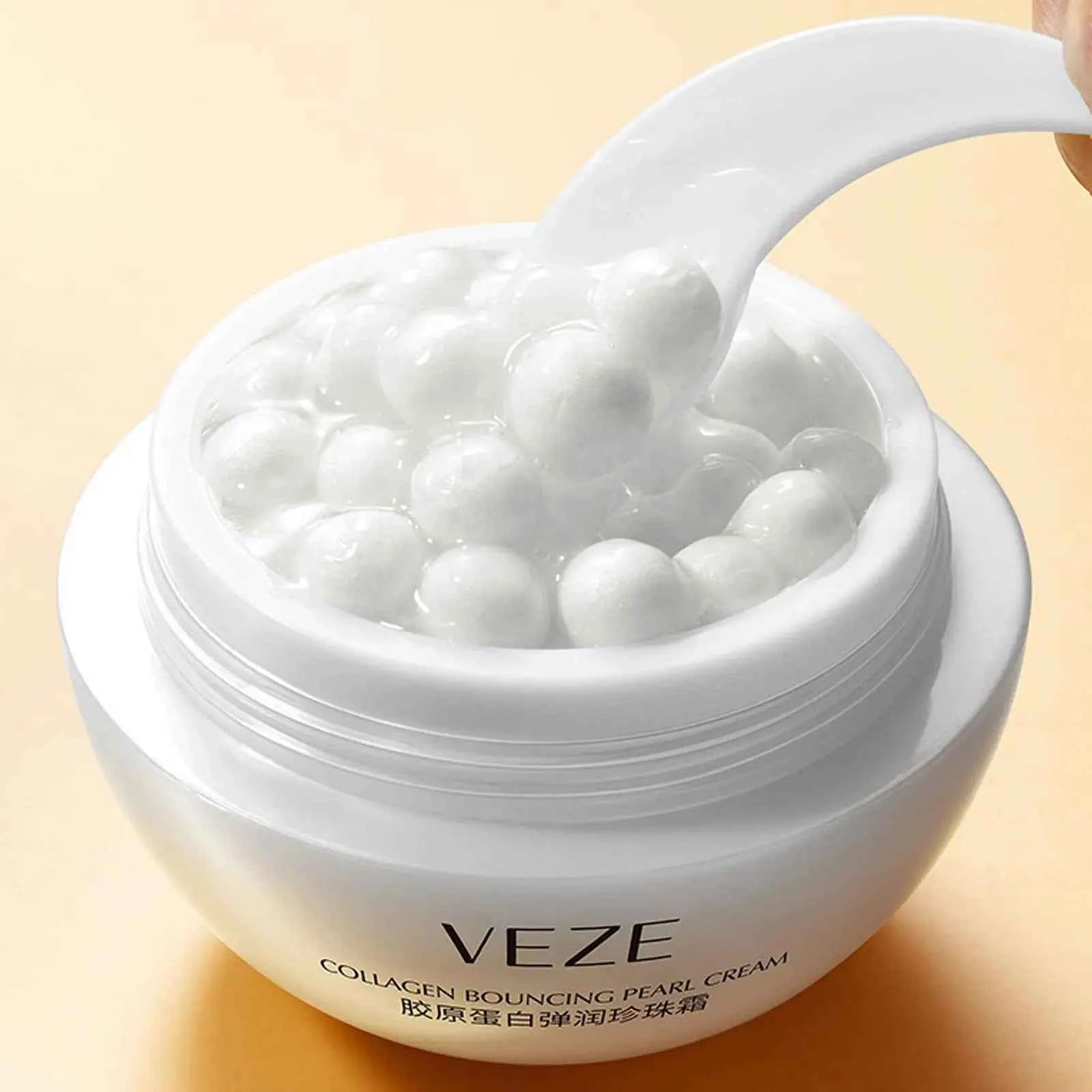 Image of Kollagen Perle Füllung Gesichts Creme Für Gesicht Frauen Lifting Straffende Feuchtigkeitsspendende Koreanische Creme Gesicht Creme Hautpflege