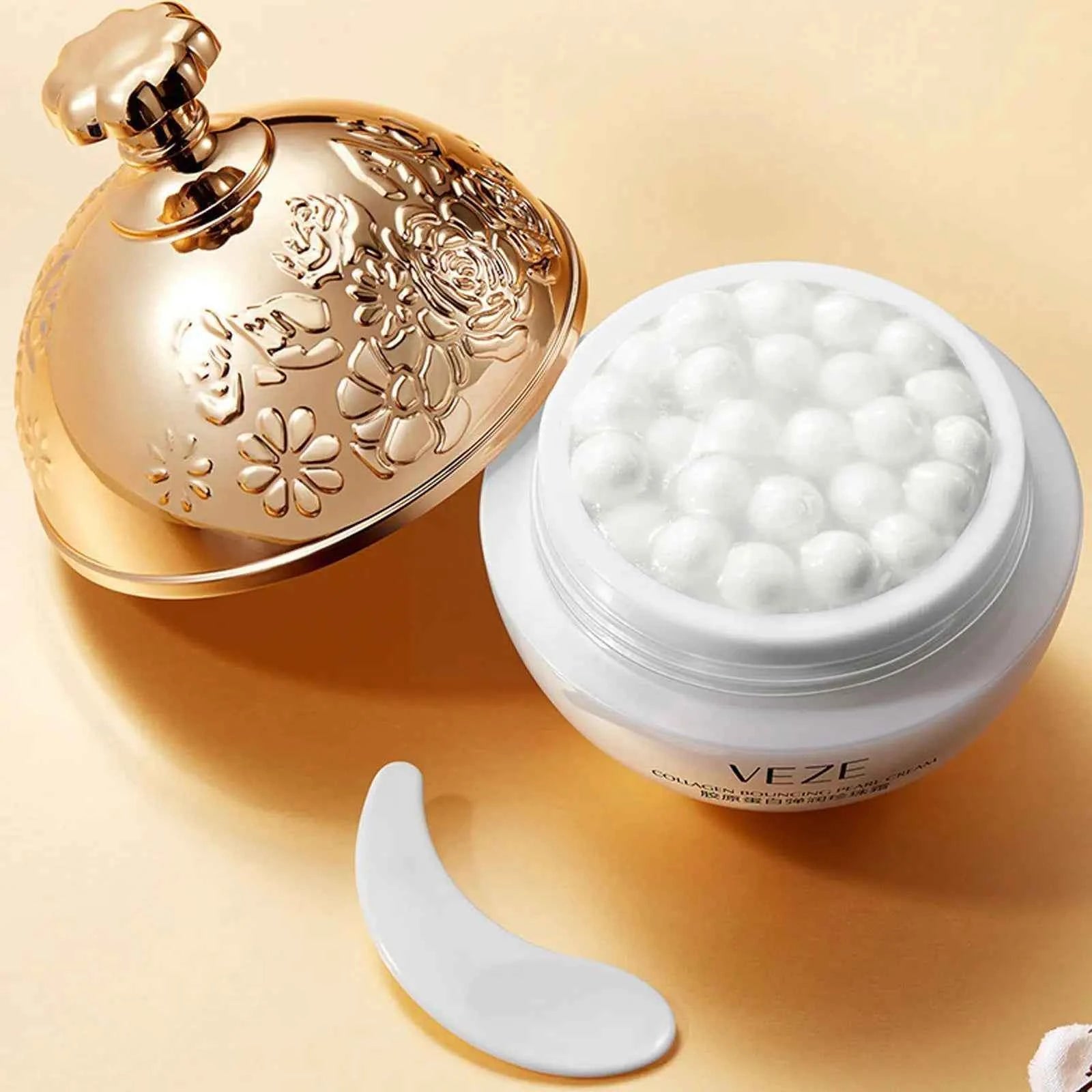 Image of Kollagen Perle Füllung Gesichts Creme Für Gesicht Frauen Lifting Straffende Feuchtigkeitsspendende Koreanische Creme Gesicht Creme Hautpflege