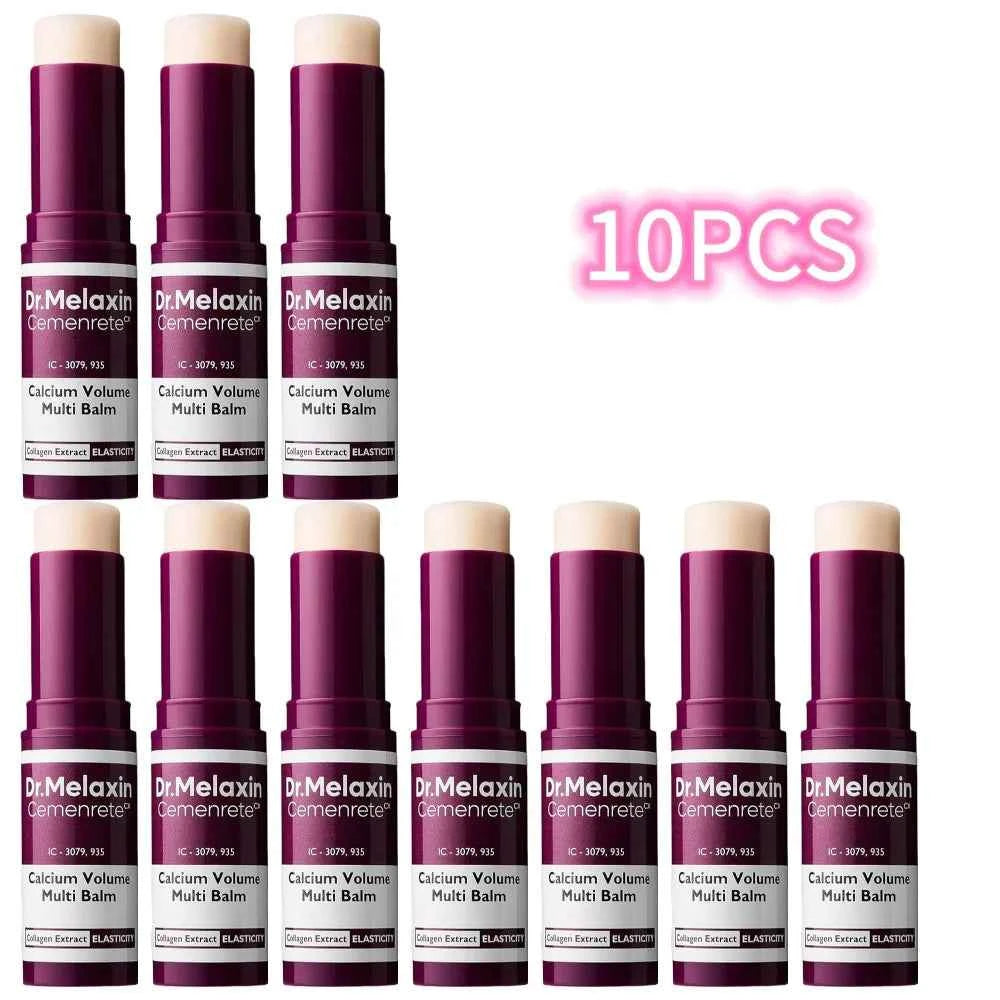 Image of 1-10 Stück Calcium Volume Multi Balm Kollagen-Feuchtigkeitscreme, lässt feine Linien verschwinden, verbessert die Hautelastizität, nicht fettig, für strahlende Haut