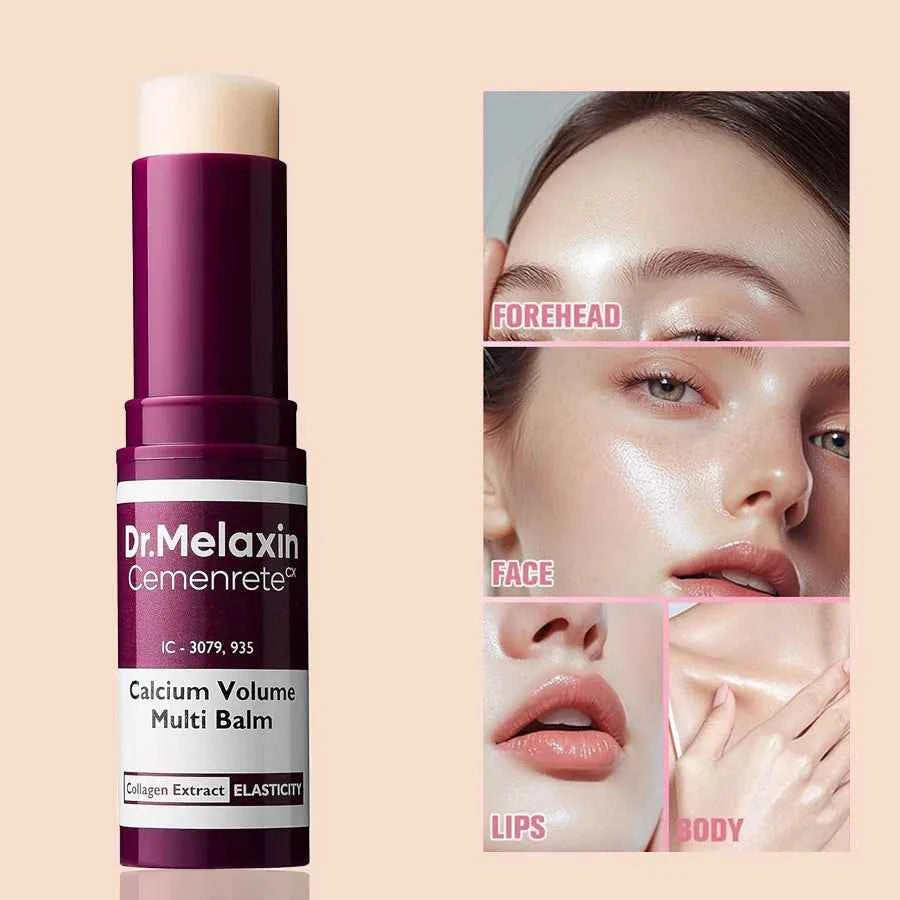 Image of 1-10 Stück Calcium Volume Multi Balm Kollagen-Feuchtigkeitscreme, lässt feine Linien verschwinden, verbessert die Hautelastizität, nicht fettig, für strahlende Haut