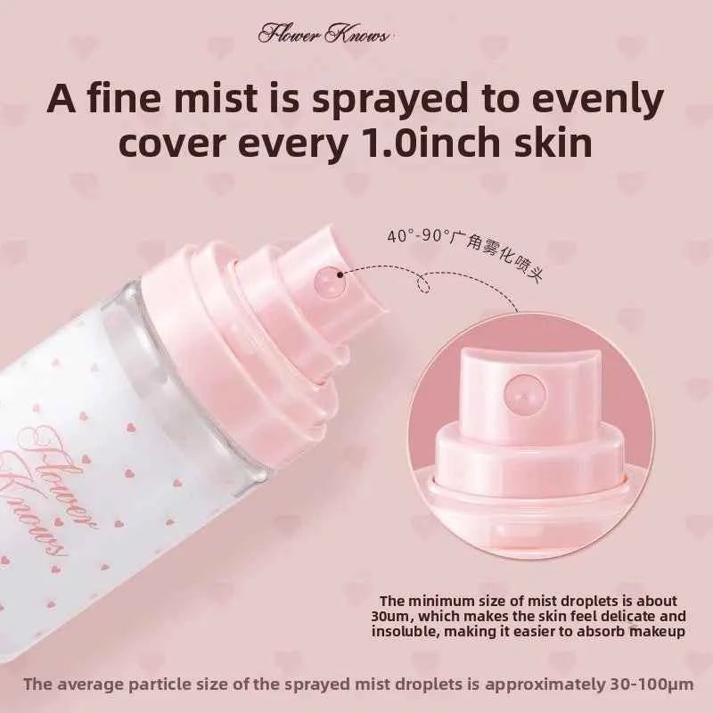 Image of FlowerKnow Make-up Basis Feuchtigkeitsspendendes Gesichtsspray Make-up Basis Essenz Spray Koreanische Hautpflege Primer Feuchtigkeitsspendend
