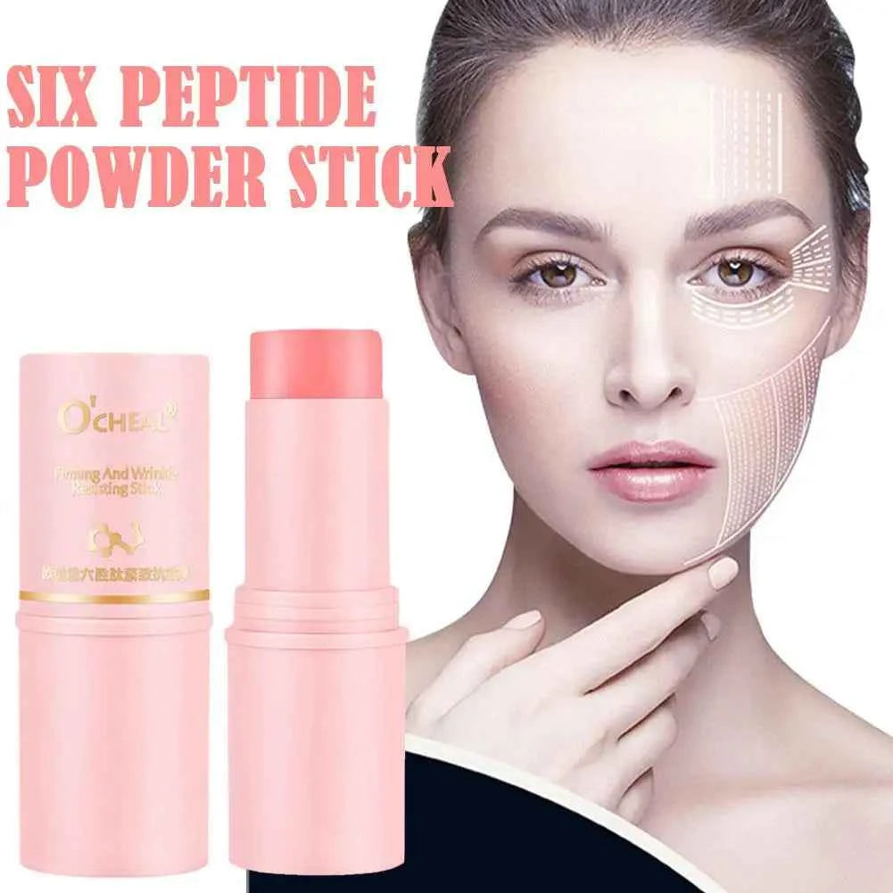 Image of Sofortige Falten entfernung Balsam Kollagen Stick Anti-Aging feine feuchtigkeit spendende straffende Linie Lifting Pflege koreanische Bleaching verblassen Haut