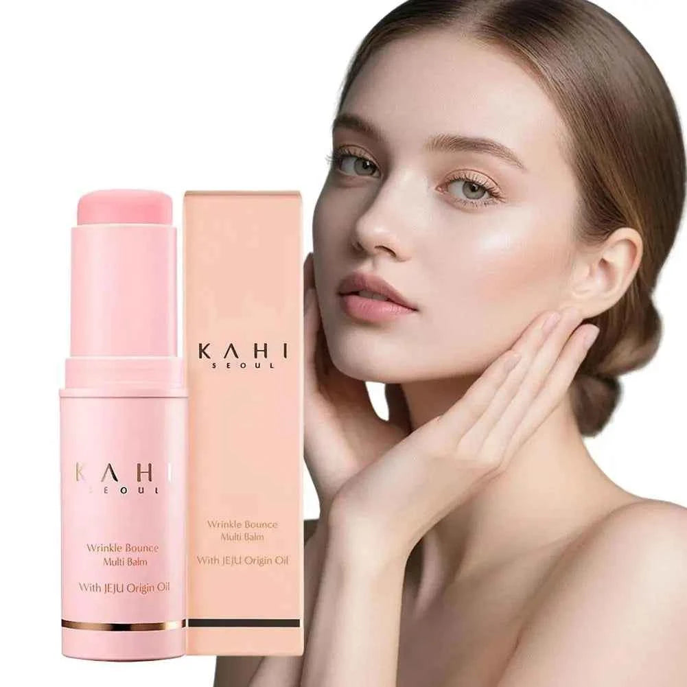 Image of KAHI Multi Hydrating Balm Stick Koreanische Hautpflege Multi Feuchtigkeitsbalsam Anti-Falten Täglicher Gesichtspflegestift