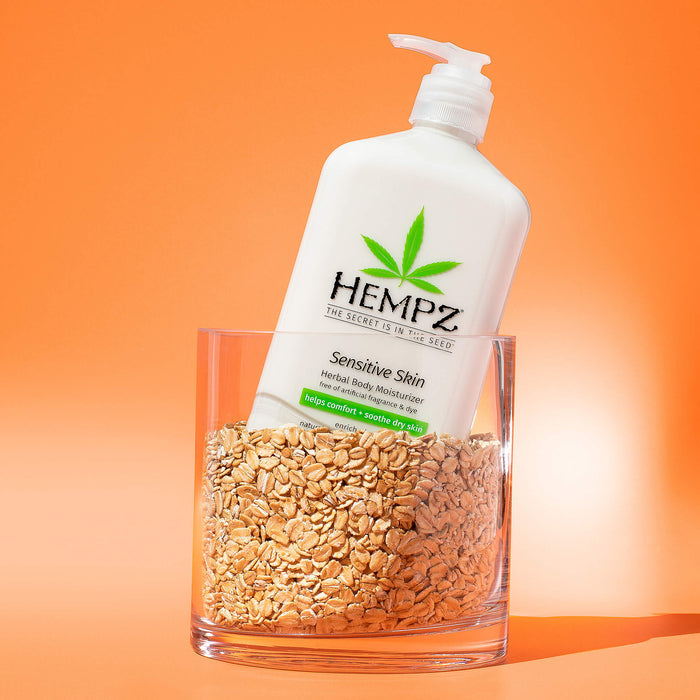 Image of Sensitive Skin Herbal Body Moisturizer 17oz.-1