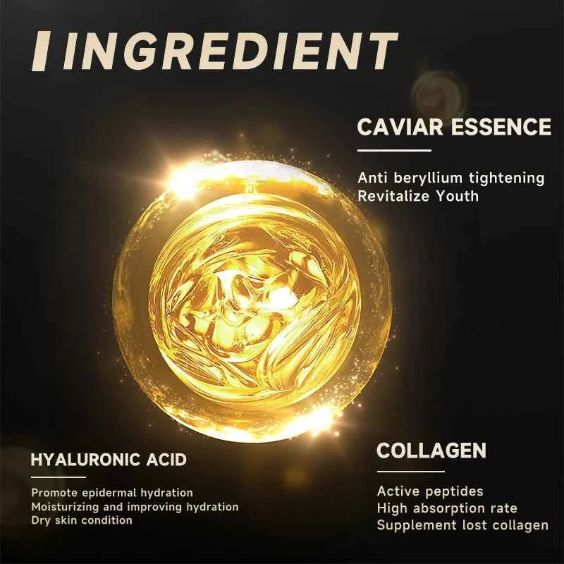 Image of Kaviar Kollagen Creme Feuchtigkeitscreme Anti Falten Lifting Straffende Gesichtsfalten Creme Erhellen Koreanische Hautpflege Produkt