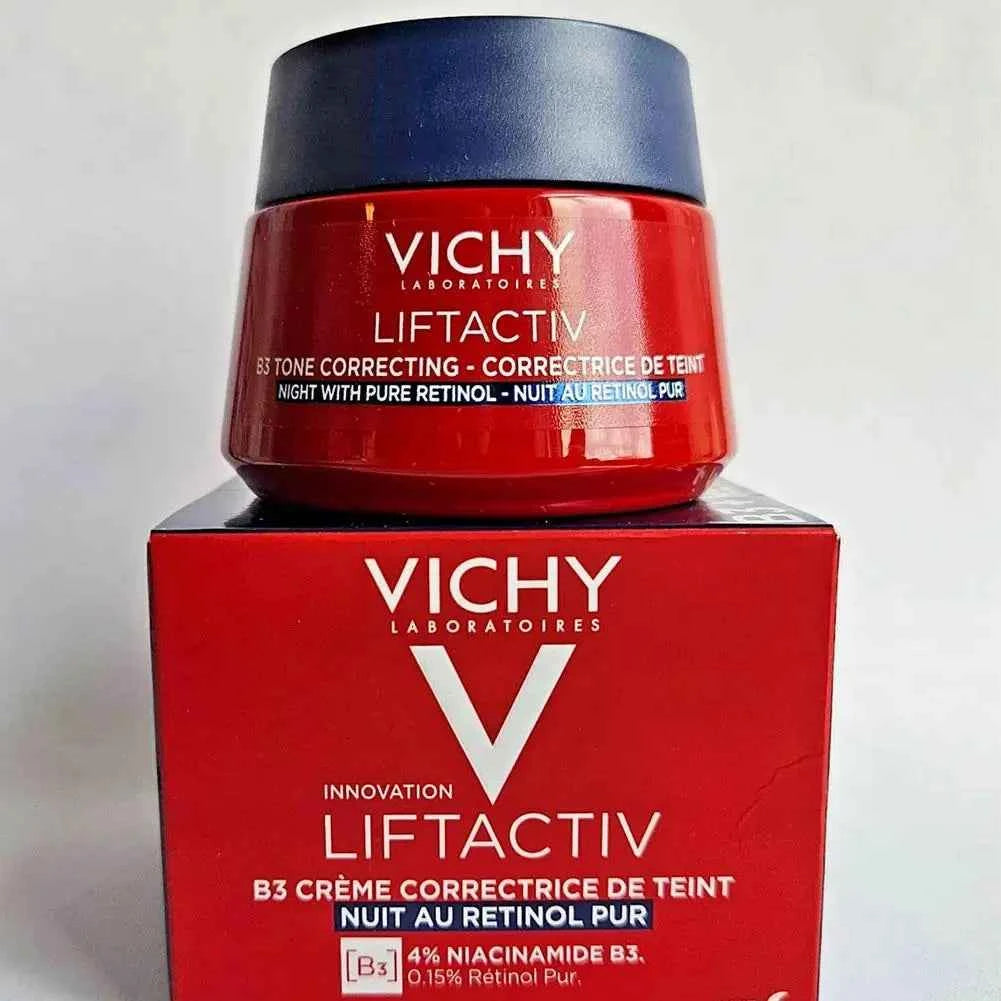 Image of Koreanische VICHY B3 Kollagen Straffende Flecken-Aufhellungscreme Hautpflege Tiefenwirksame Feuchtigkeitspflege und Reduzierung Feiner Linien