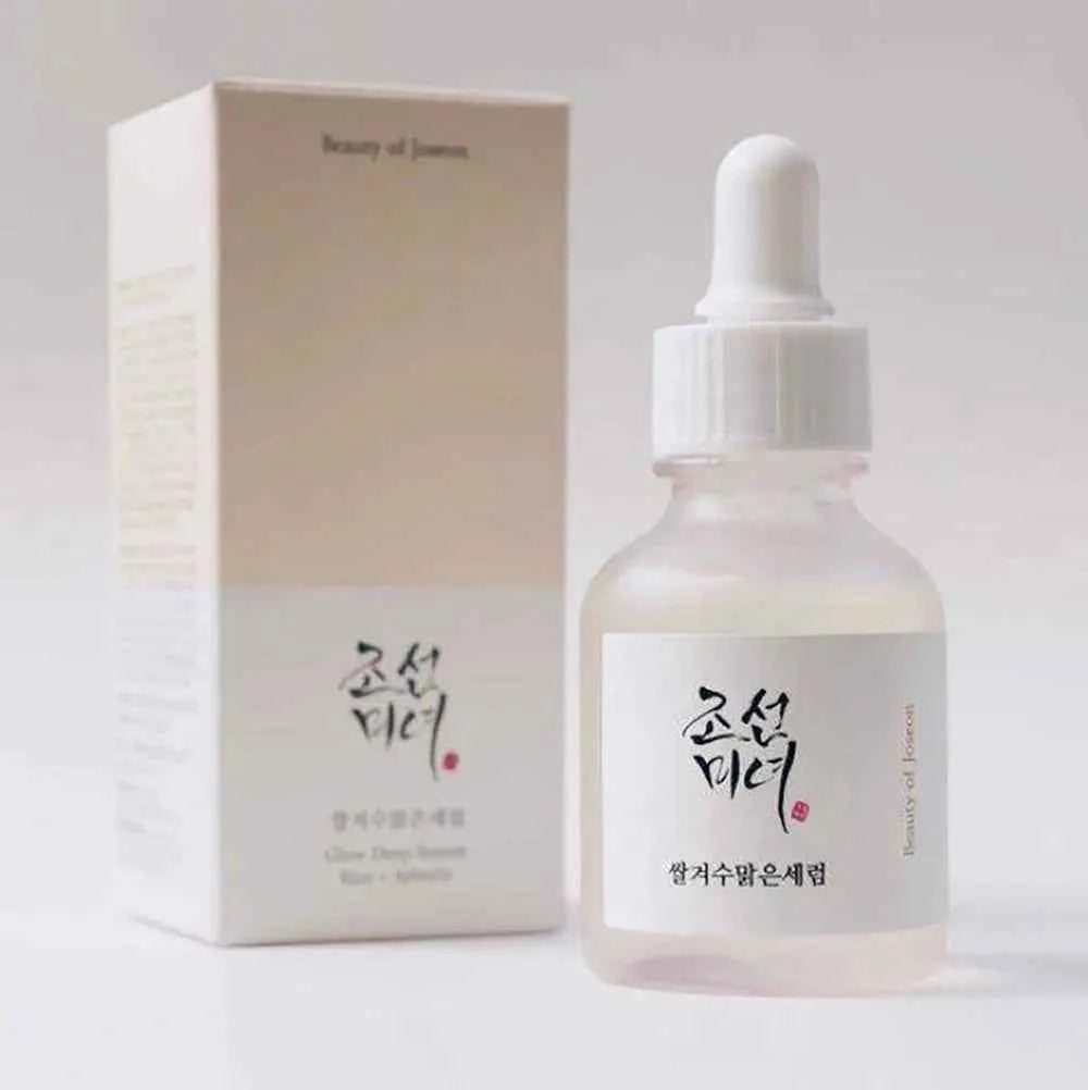 Image of Koreanisches feuchtigkeitsspendendes, beruhigendes, beruhigendes, leuchtendes, tiefes Serum, grüner Tee, Panthenol, Propolis, Niacinamid, Ginseng, Schneckenschleim, Reishaut