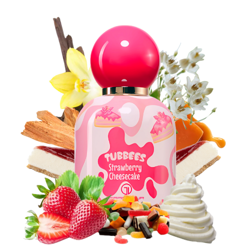 Image of Grandeur - Tubbees Strawberry Cheesecake - Eau De Parfum - Perfume Unisex-1