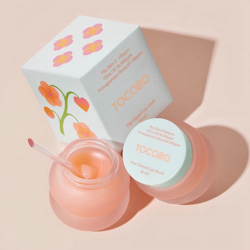 Image of TOCOBO Vita Glazed Lip Mask – Mascarilla Labial Hidratante de Noche-2