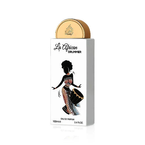 Image of The African Drummer Lattafa Pride - Perfume Árabe Masculino de Jengibre, Oud y Sándalo-0