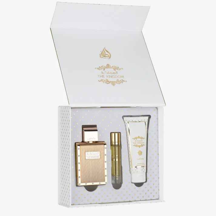Image of Lattafa/ The Kingdom for Man Gift Set
