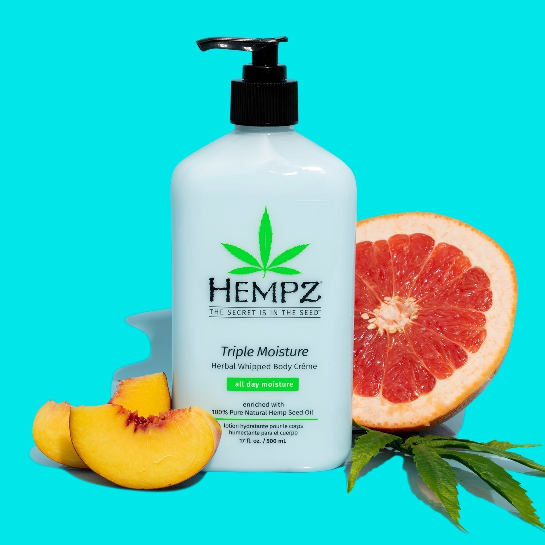 Image of Triple Moisture Herbal Whipped Body Creme 17 OZ.-1