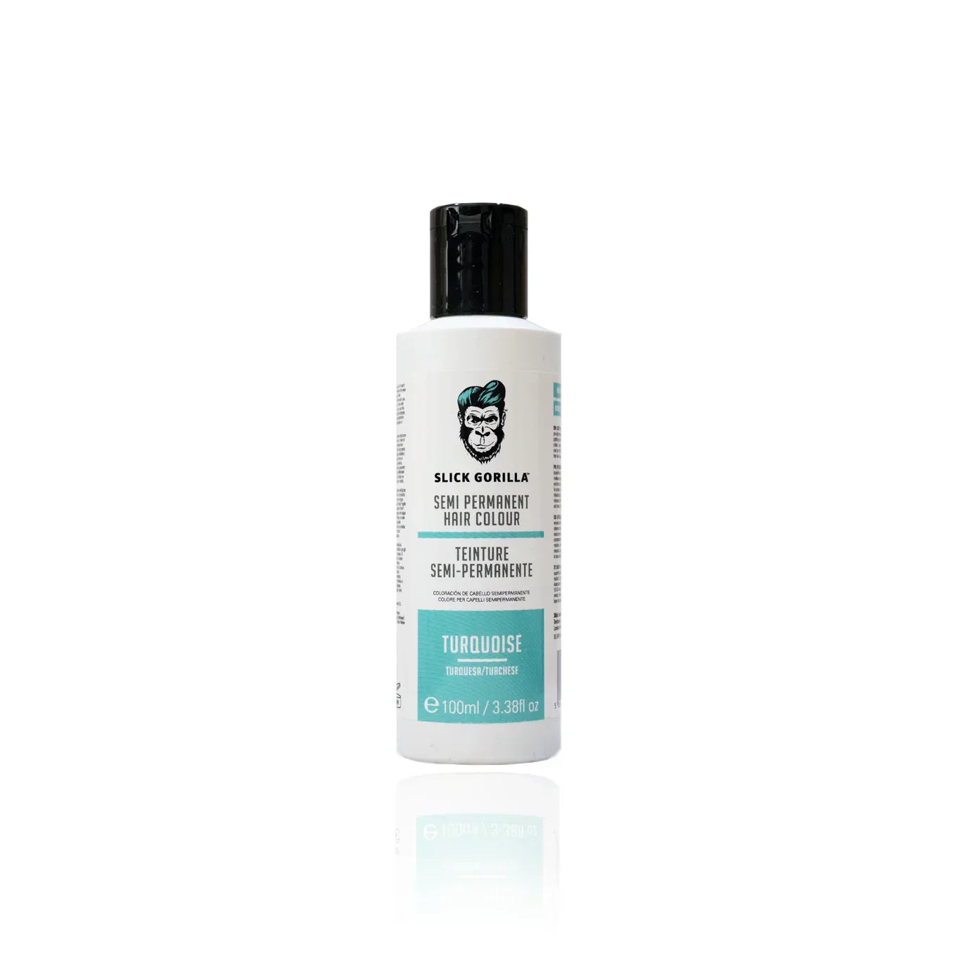Image of Slick Gorilla Semi Perm Hair Colour Turquoise 100 ml-0