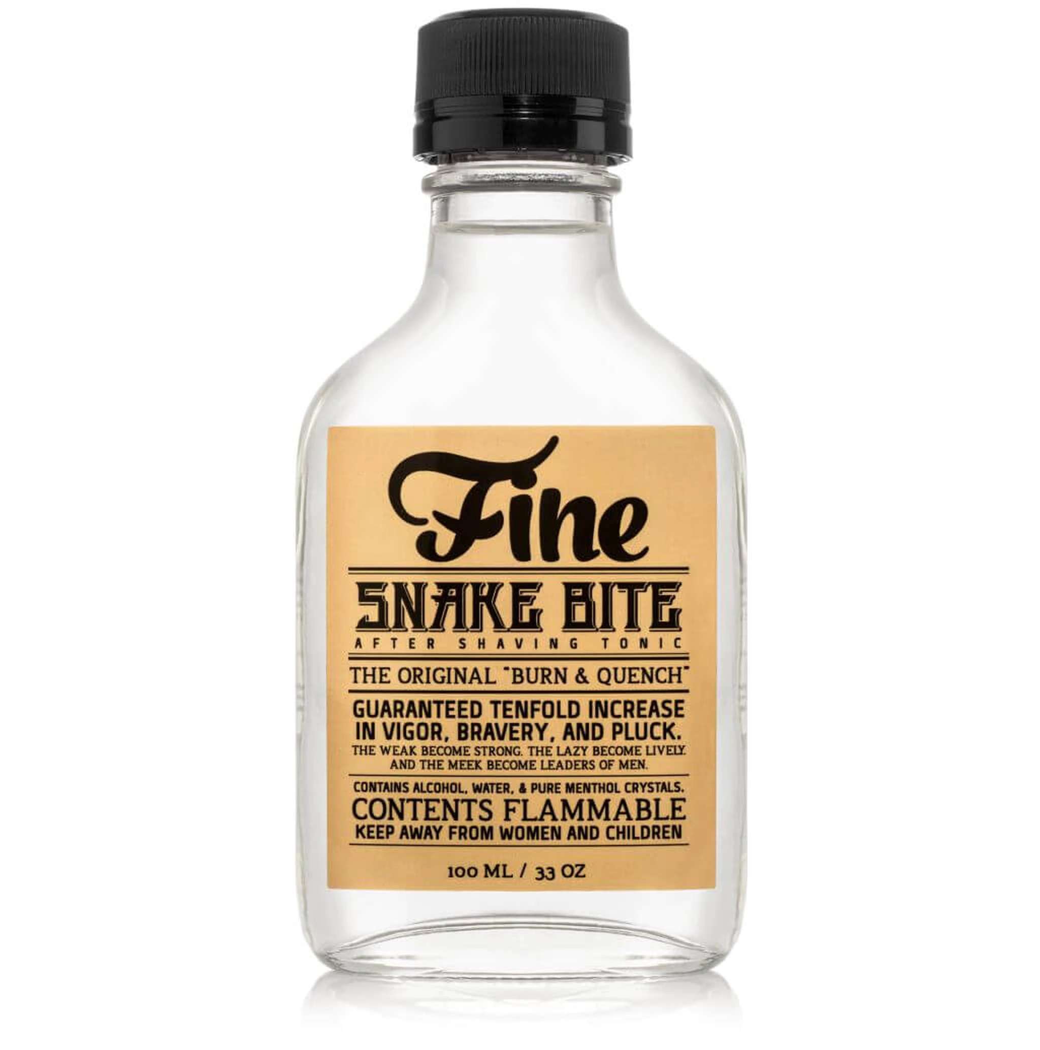 Image of Fine® Snake Bite After Shaving Tonic 3.3oz / 100ml-0