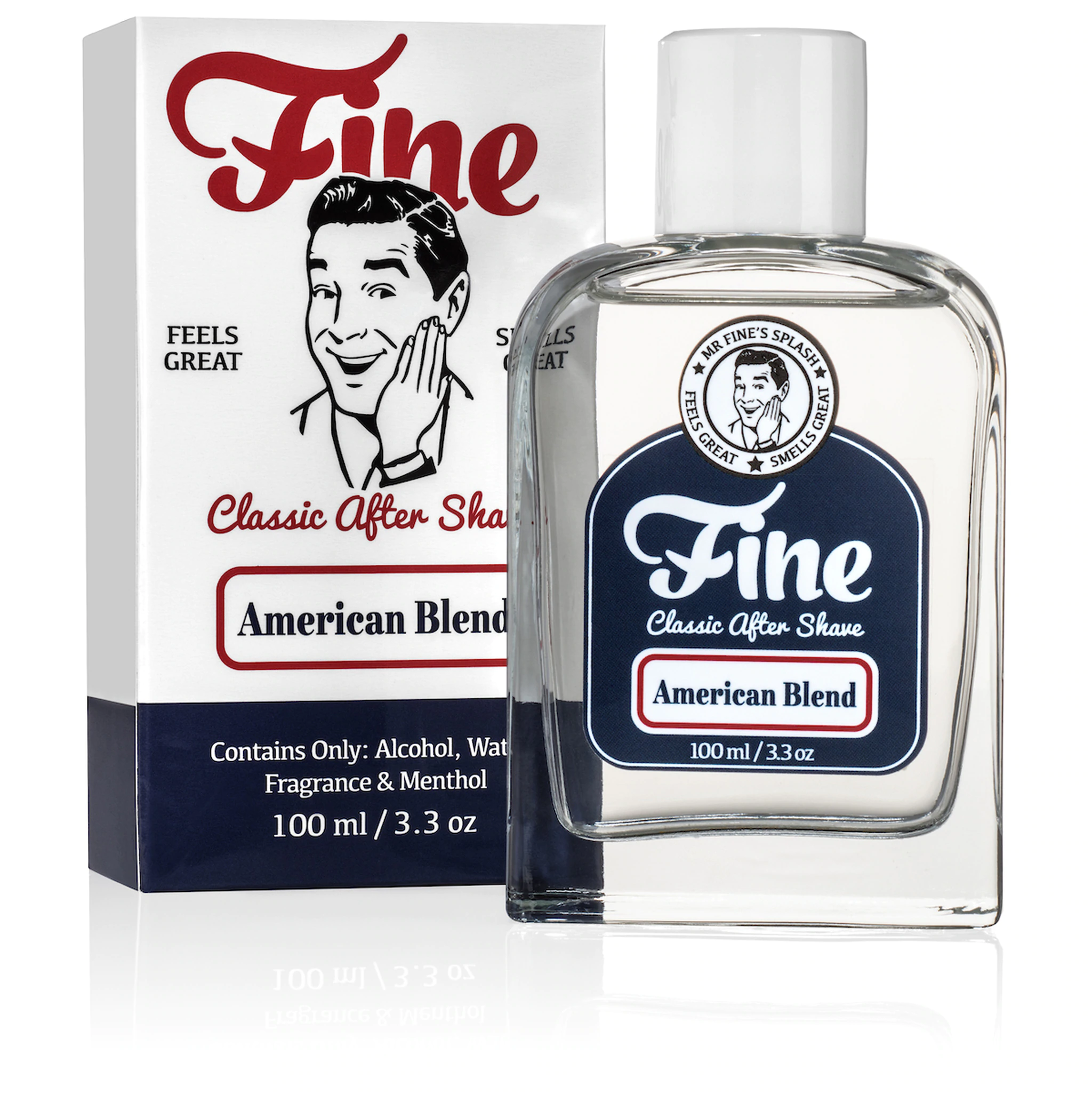 Image of Fine® American Blend Aftershave 3.3oz / 100ml-0
