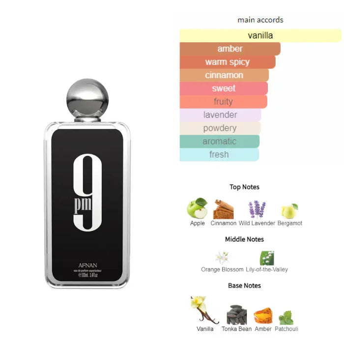 Image of Afnan 9PM Eau de Parfum 100ml-3