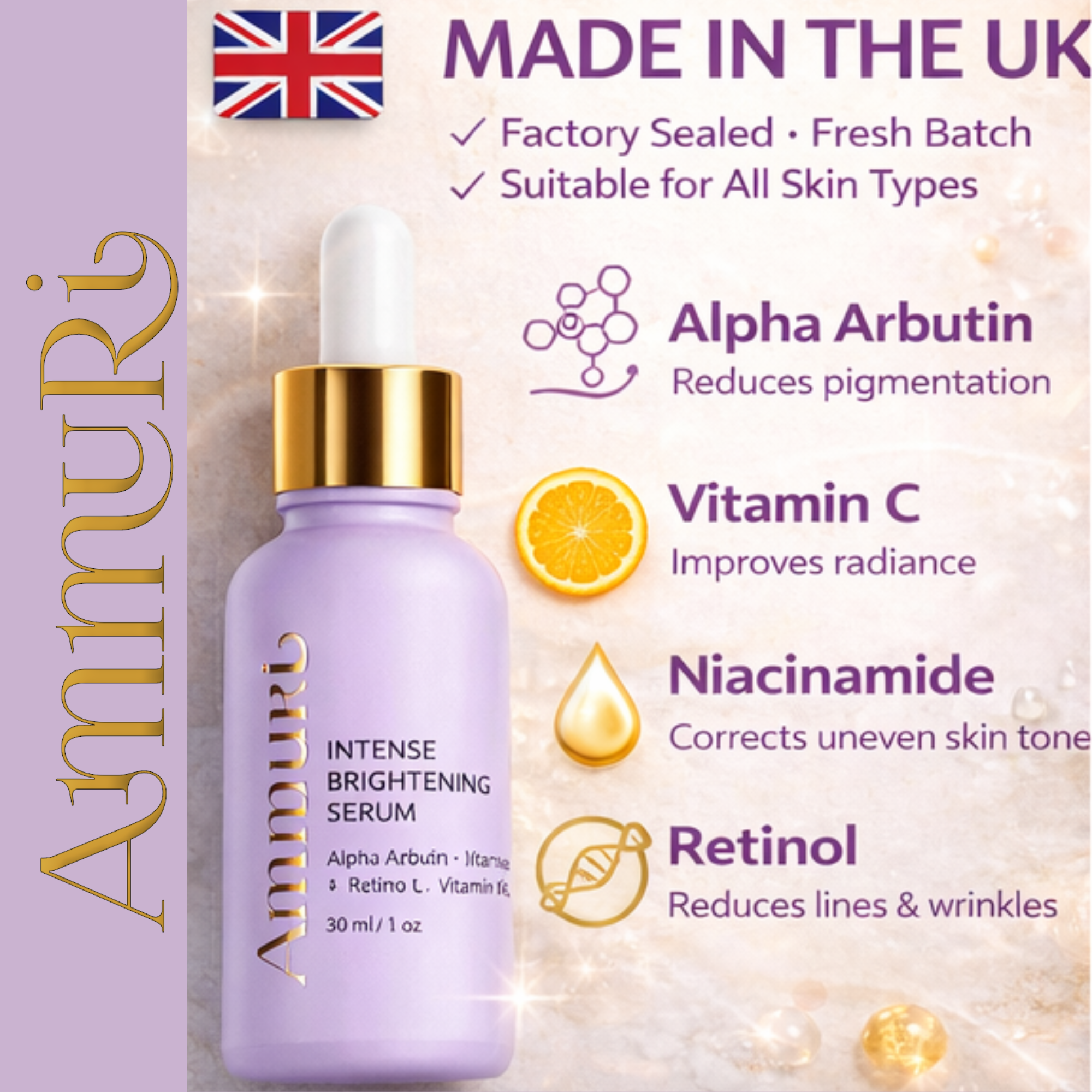 Image of Ammuri Skincare Whitening Lightening Serum for Radiance-4
