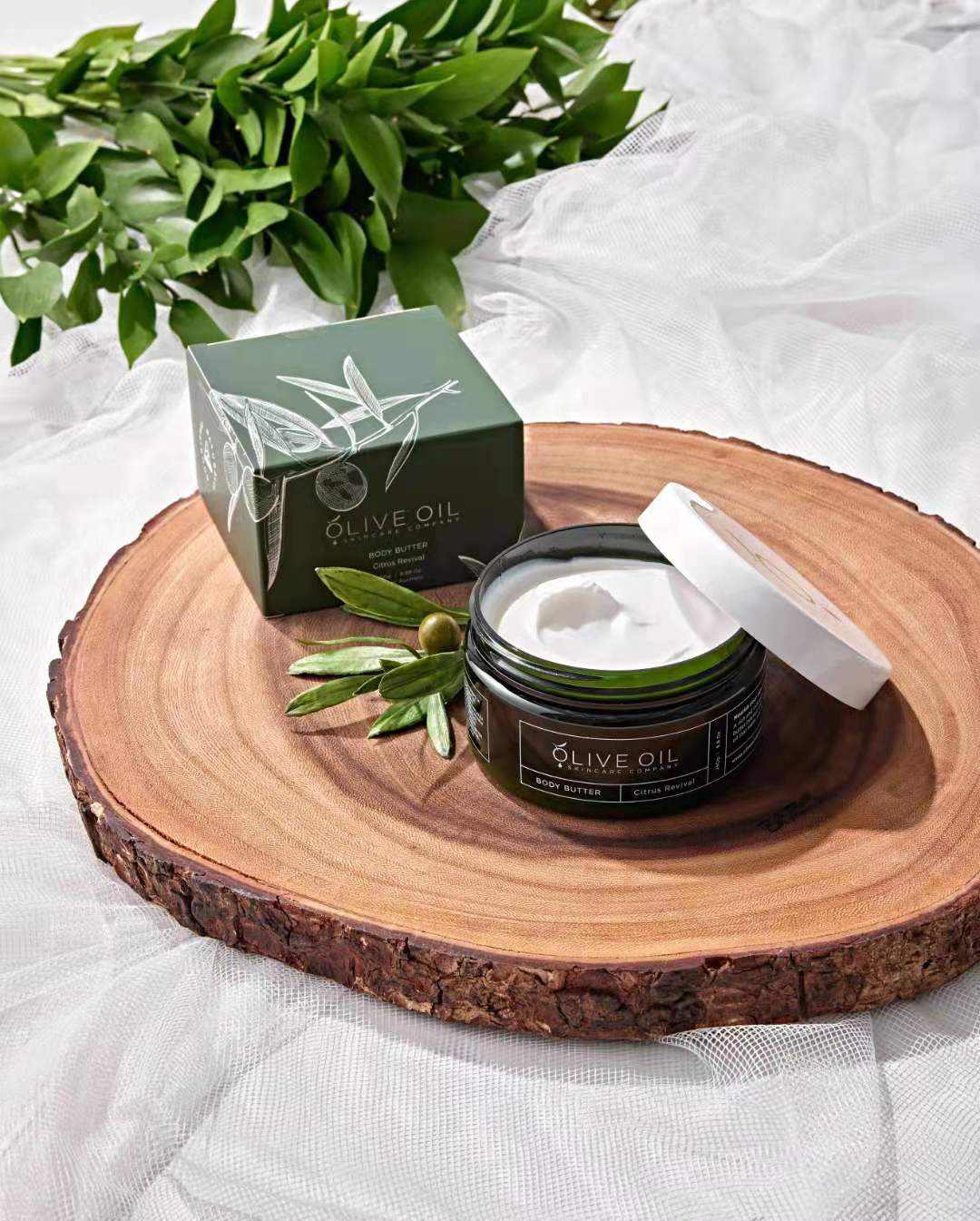 Image of Body Butter, Olive Oil based ,Citrus Revival 250g-1