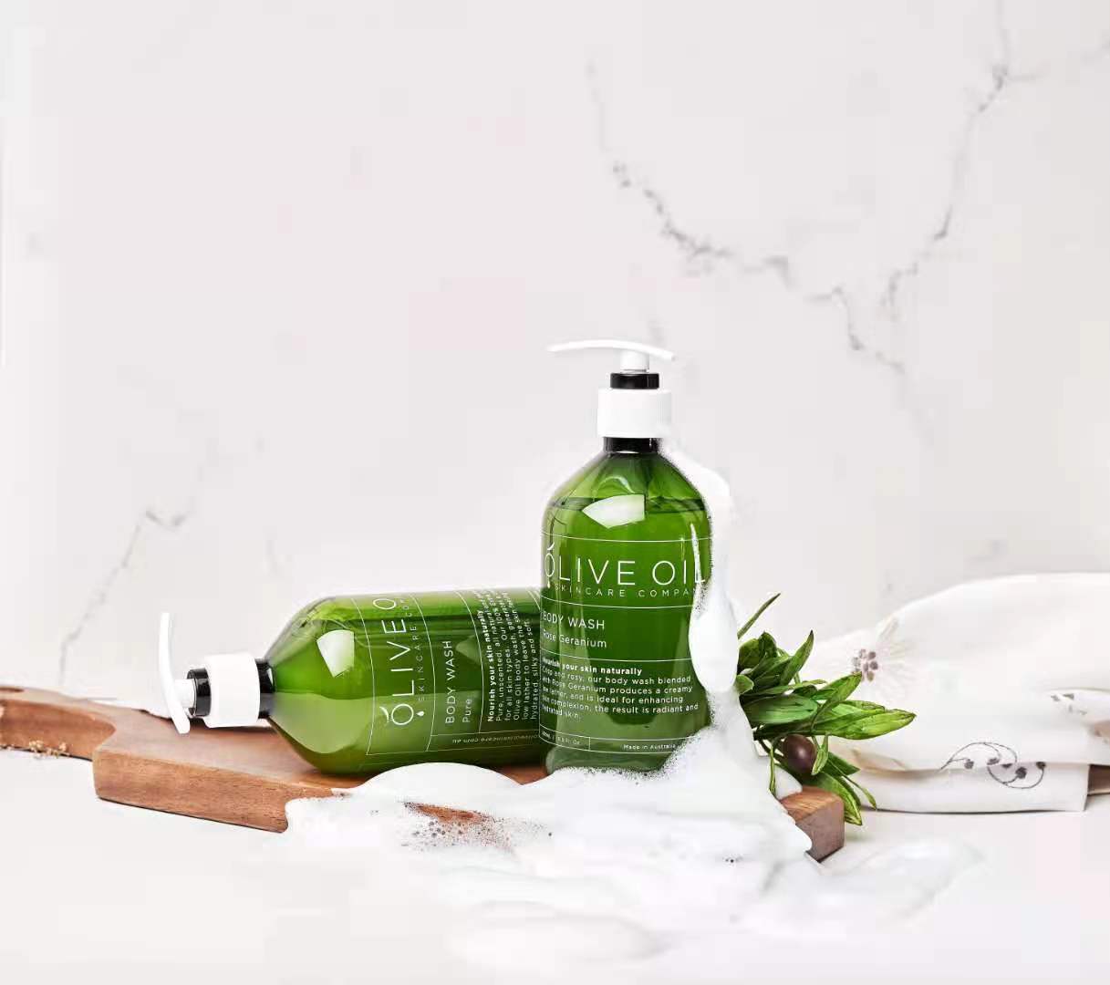 Image of Body Wash, Castile Style, Citrus Bloom, 500 ml-3