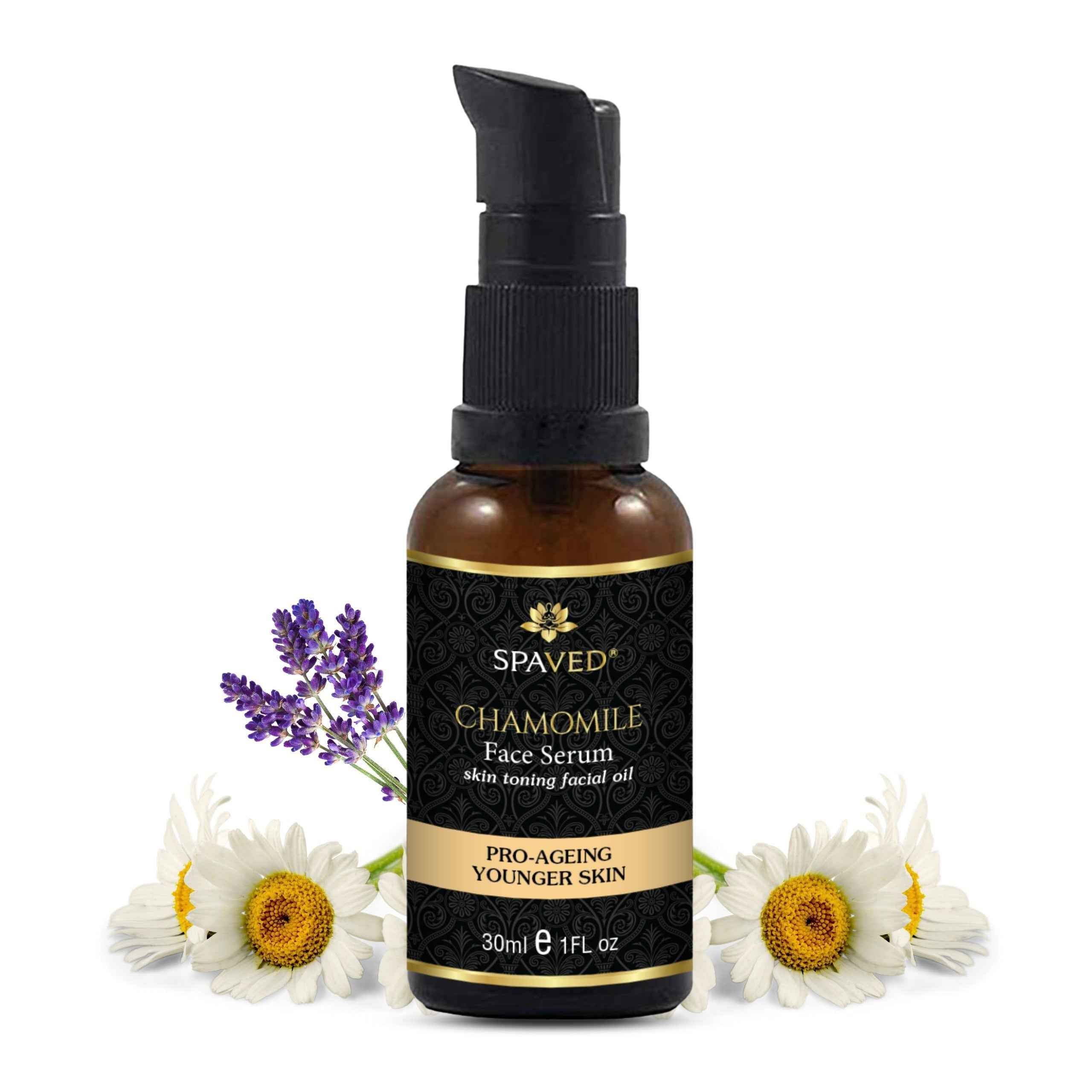 Image of Chamomile Face Oil Serum - Night Renewal for Hydrated, Youthful Glow