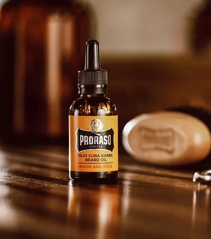 Image of Proraso Beard Oil Wood and Spice 30ML-1