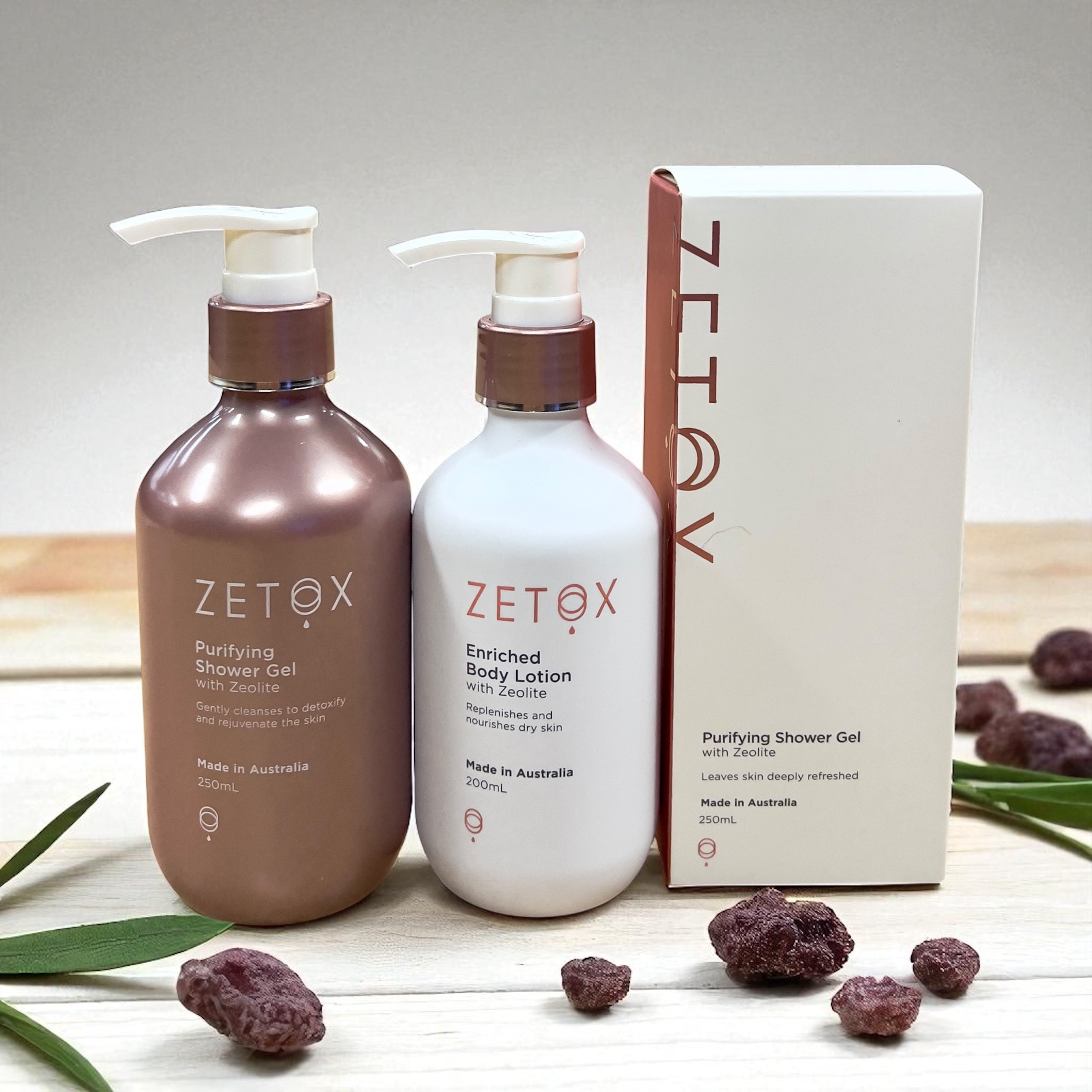 Image of Zetox Bundle- Zetox Shower Gel and Body Lotion-1
