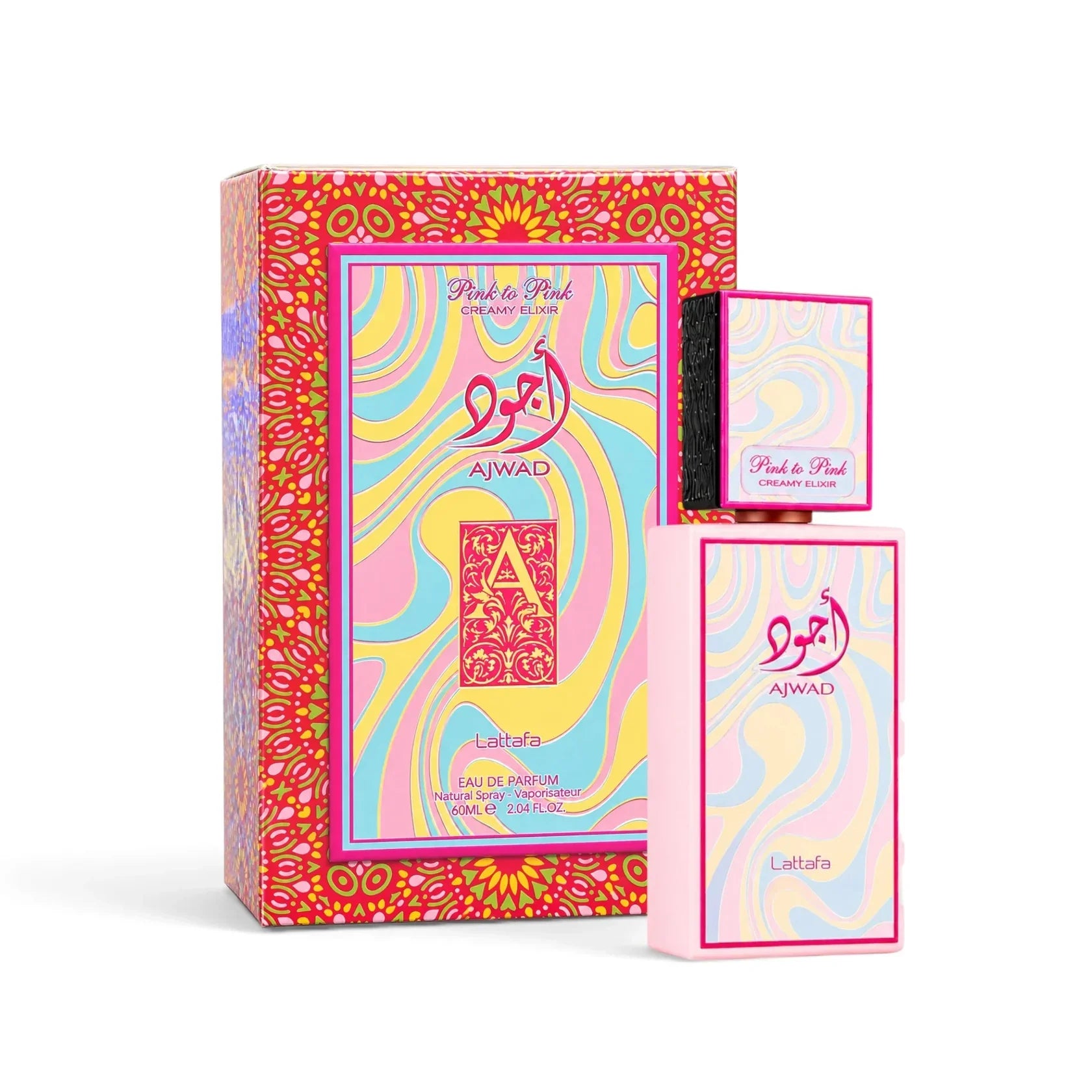 Image of Lattafa Ajwad Pink to Pink Creamy Elixir Eau de Parfum 60 ml-0