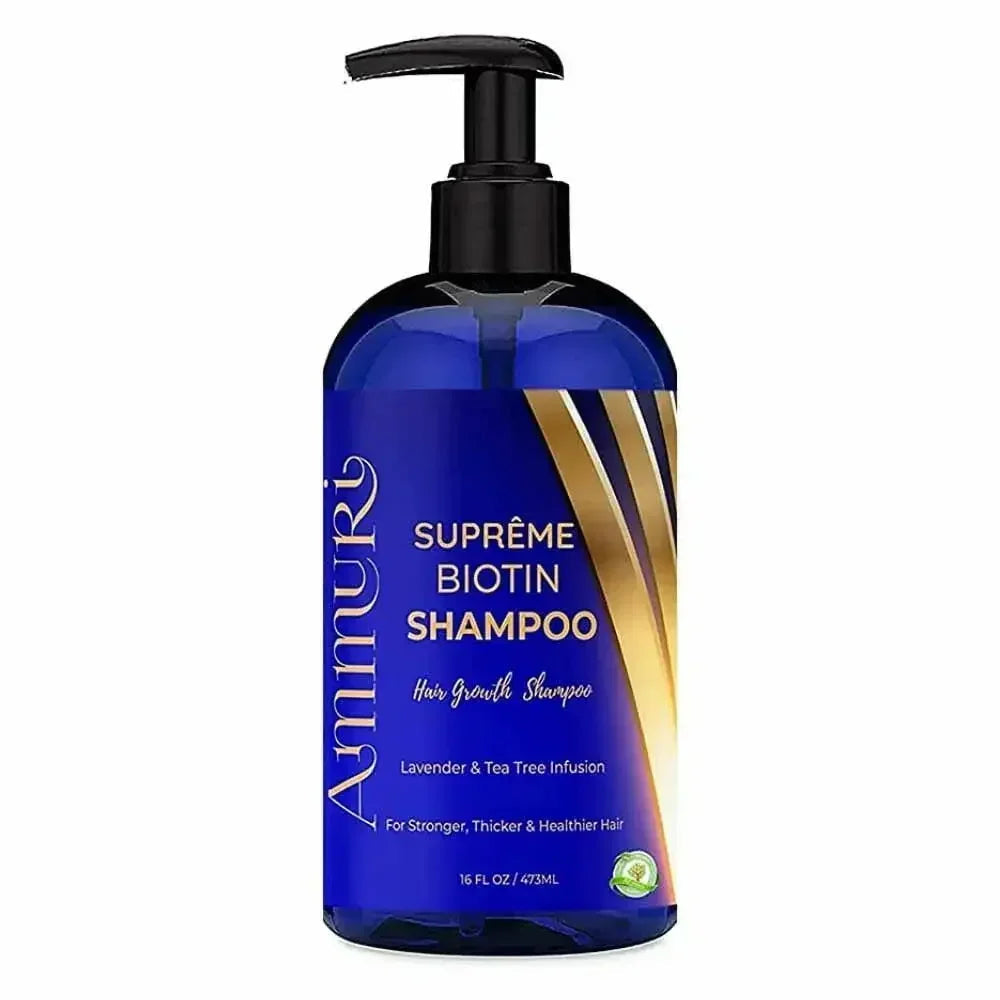 Image of Ammuri Biotin Haircare Set – Anti-Hair Loss Shampoo & Strengthening Hair Serum for Men & Women-1