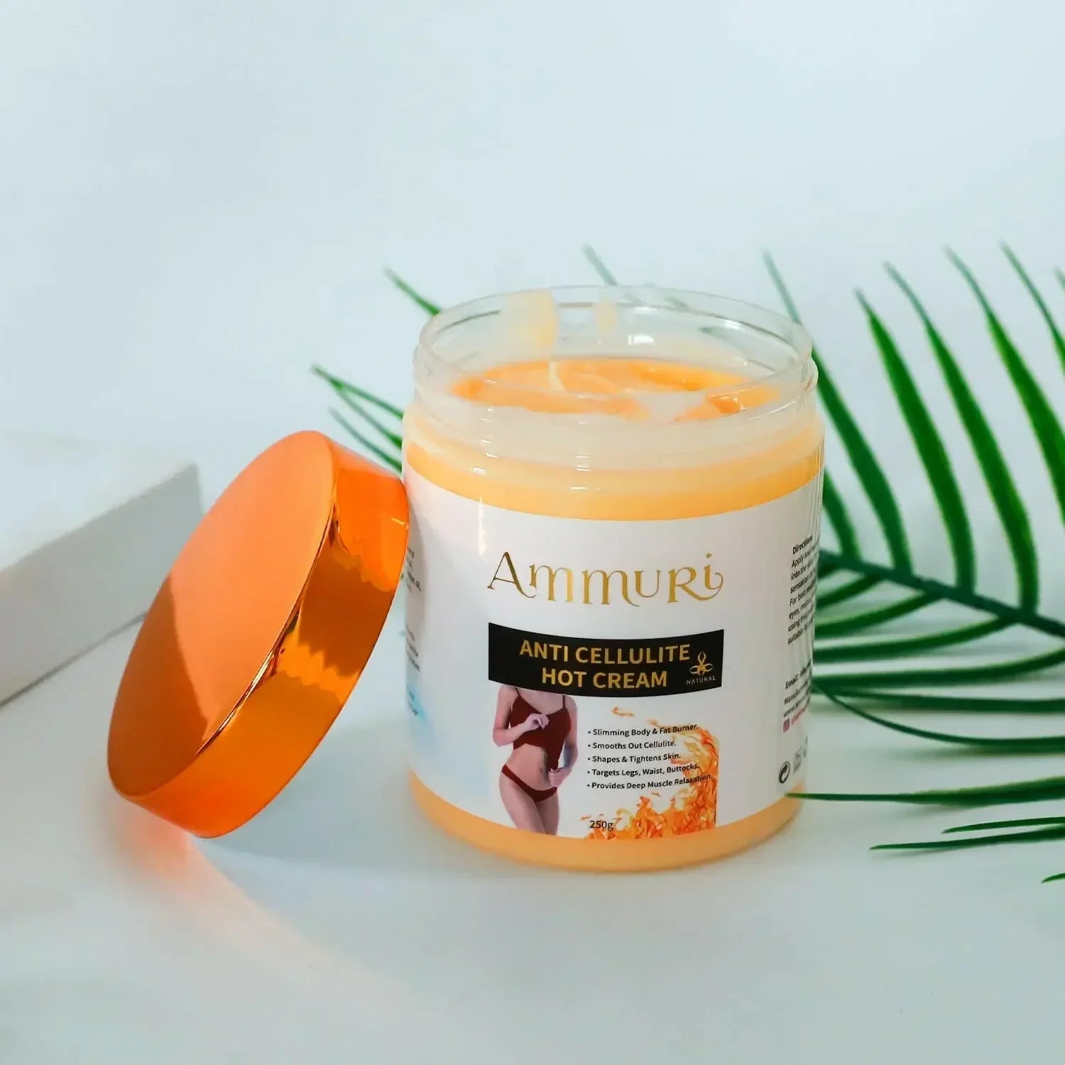 Image of Ammuri Toning & Firming Body Cream – Targets Appearance of Cellulite & Stretch Marks (250g)-0
