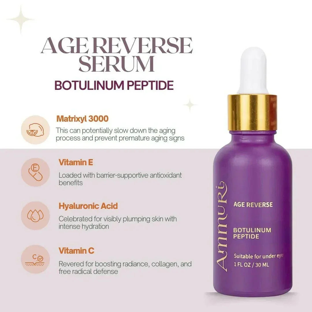Image of Ammuri Age Reverse Bo-T0x Anti-Aging Serum - Matrixyl-4