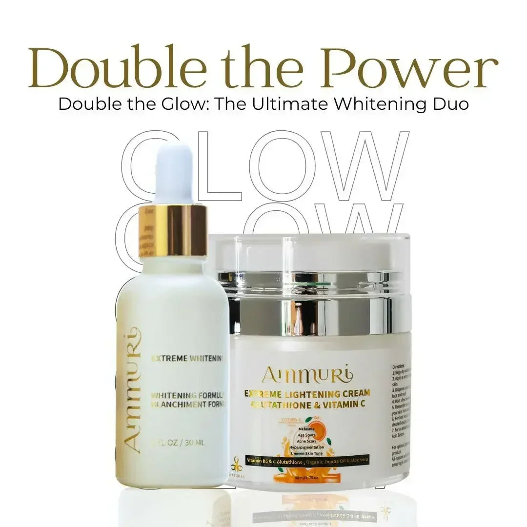 Image of Ammuri Brightening Cream & Serum Set for Radiant Skin-1
