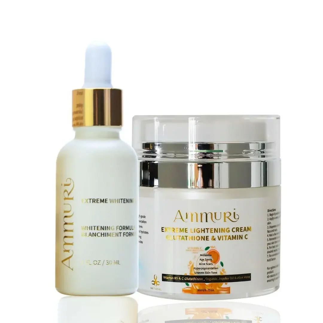 Image of Ammuri Brightening Cream & Serum Set for Radiant Skin-0