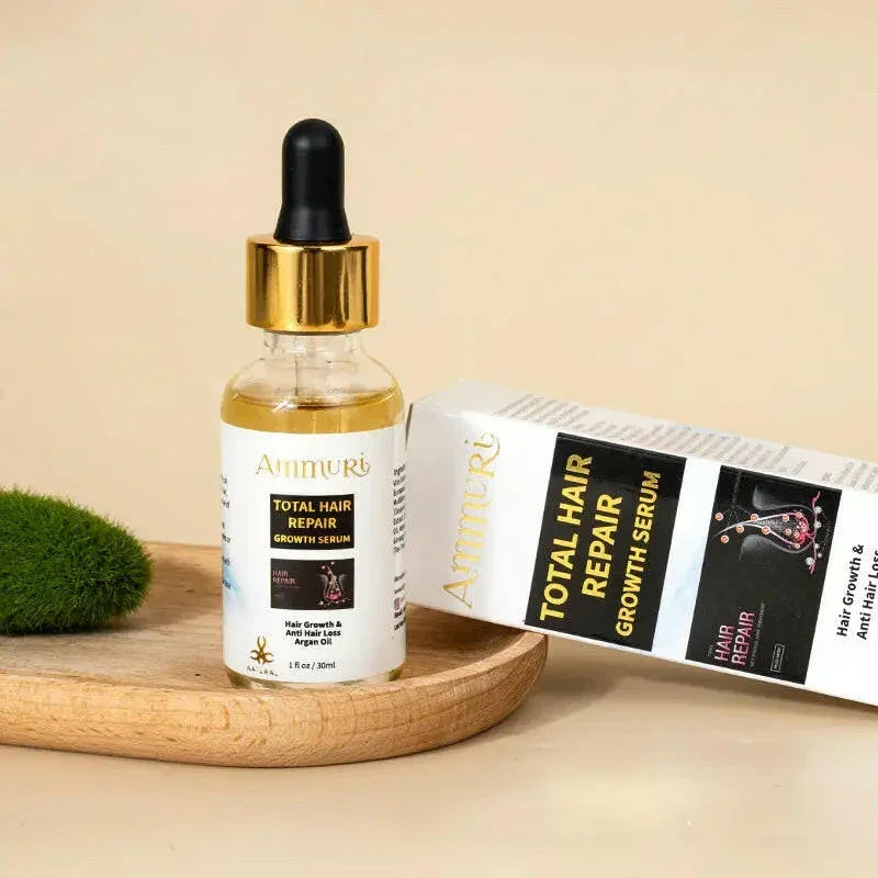Image of Ammuri Natural Hair Oil – Nourishing Scalp & Hair Care for Thicker-Looking Hair (50ml)-0