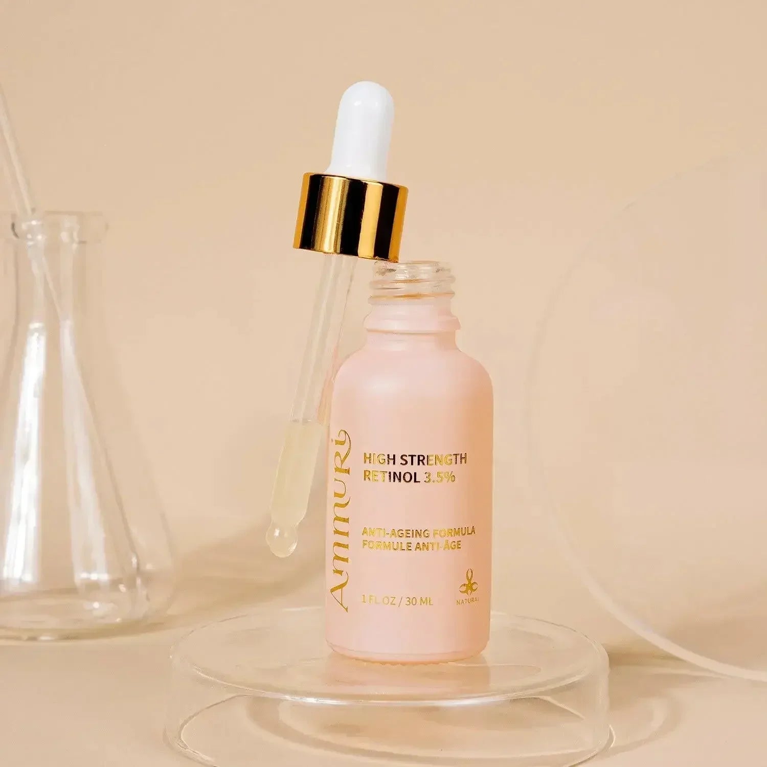 Image of Ammuri Skincare Anti Aging Face Serum - High Volume Retinol 3.5%-1
