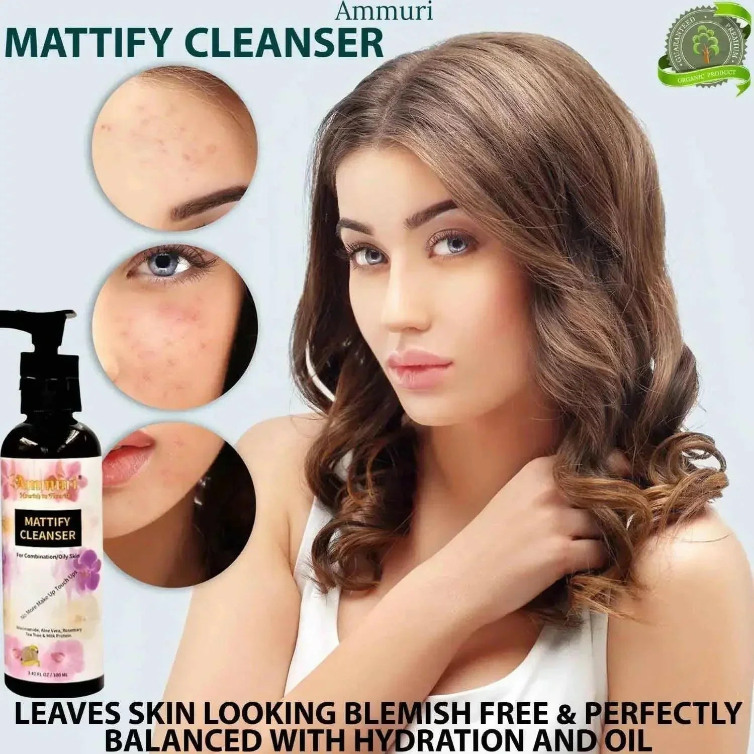 Image of Ammuri Mattify Cleanser for Oily Skin - 100ml-4