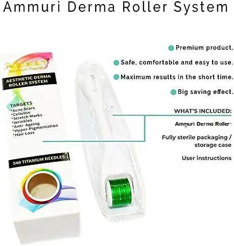 Image of Ammuri Skincare Micro Needle Derma Roller System-3