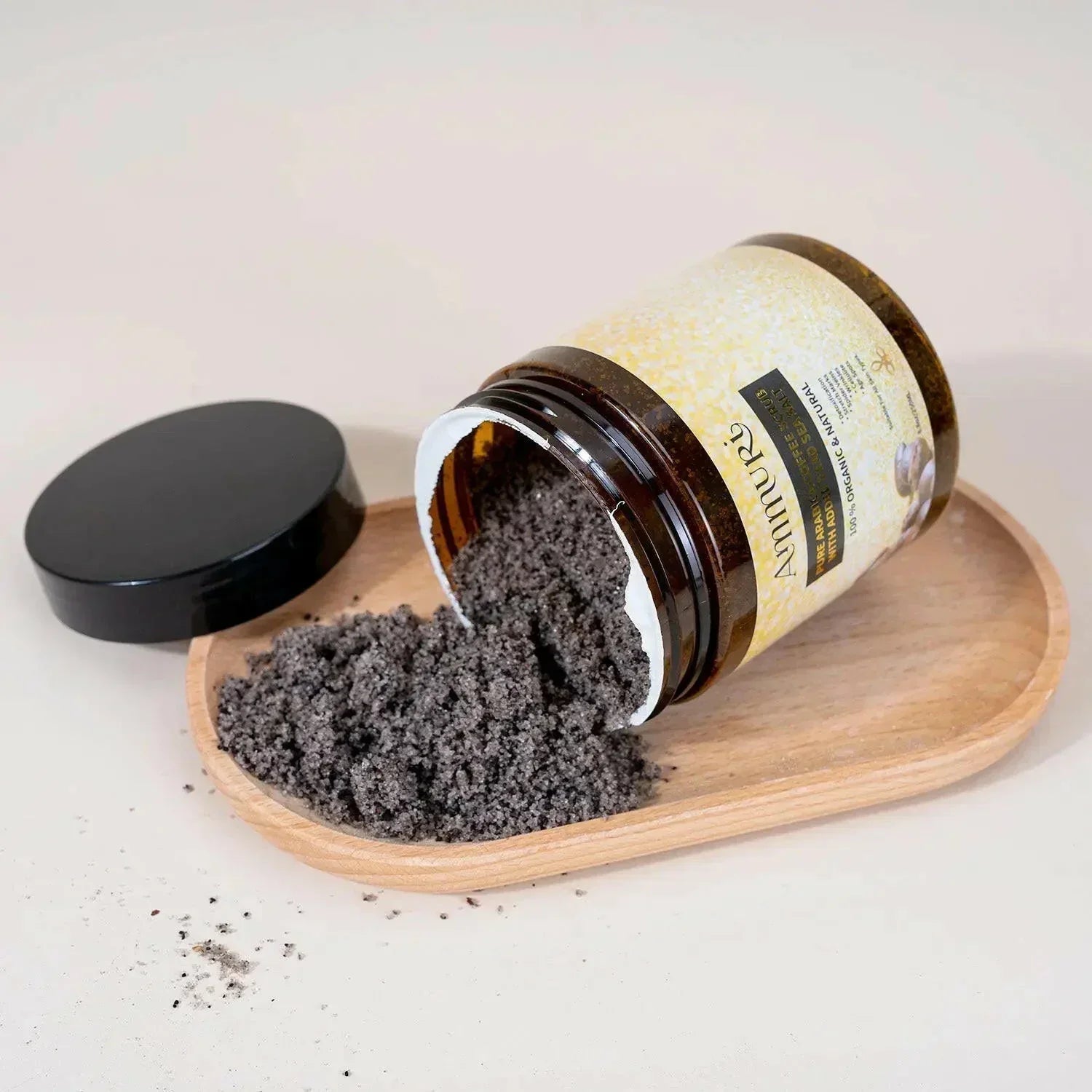 Image of Ammuri Organic Coffee Scrub for Skin - Arabica Face Mask-3