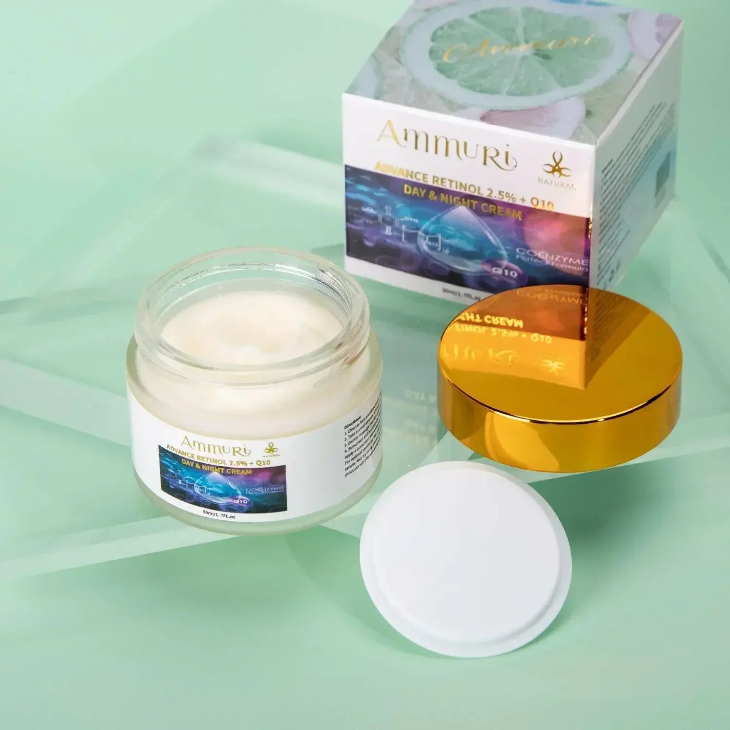Image of Ammuri Beauty Q10 Face Cream & Advance Retinol 2.5% Cream-2
