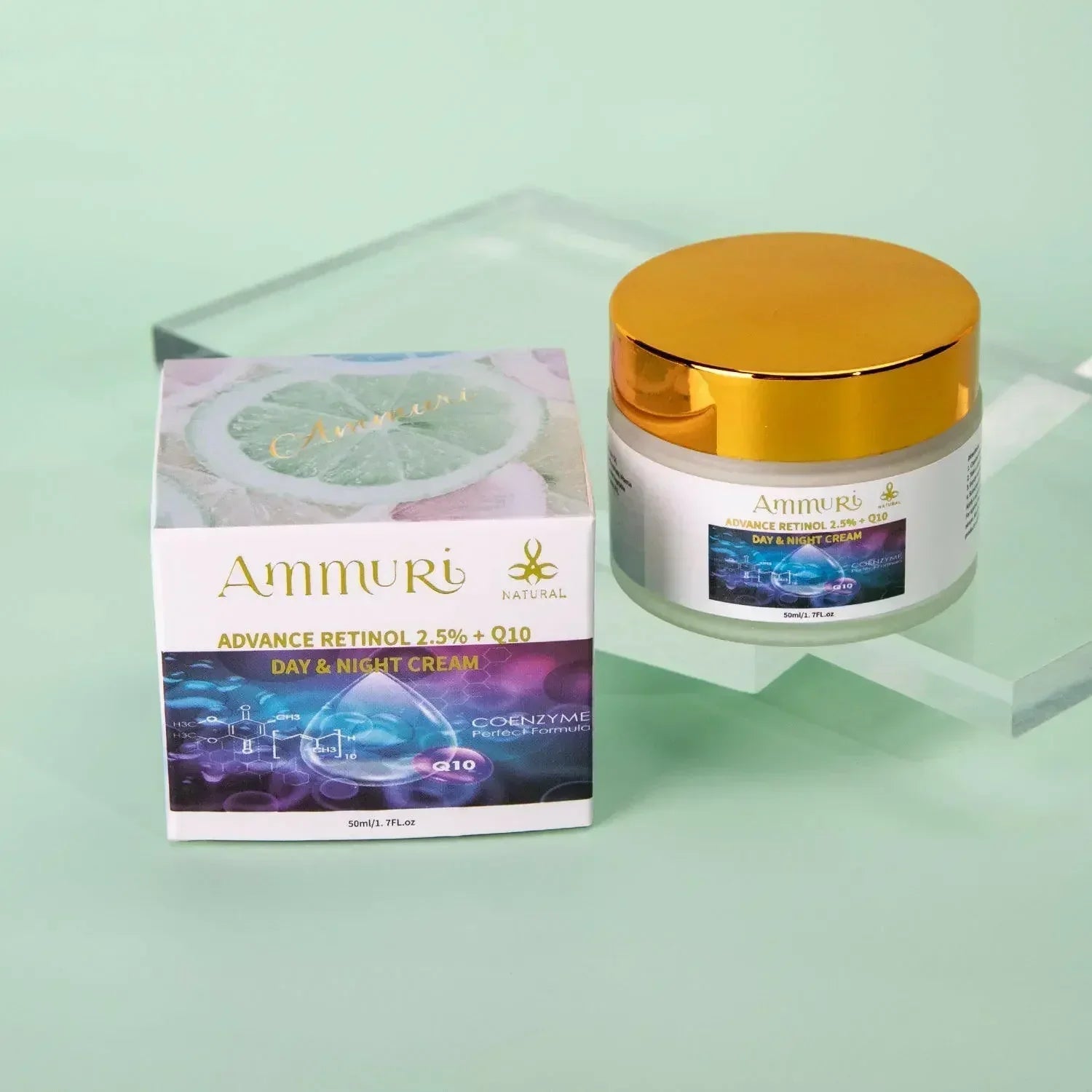Image of Ammuri Beauty Q10 Face Cream & Advance Retinol 2.5% Cream-3