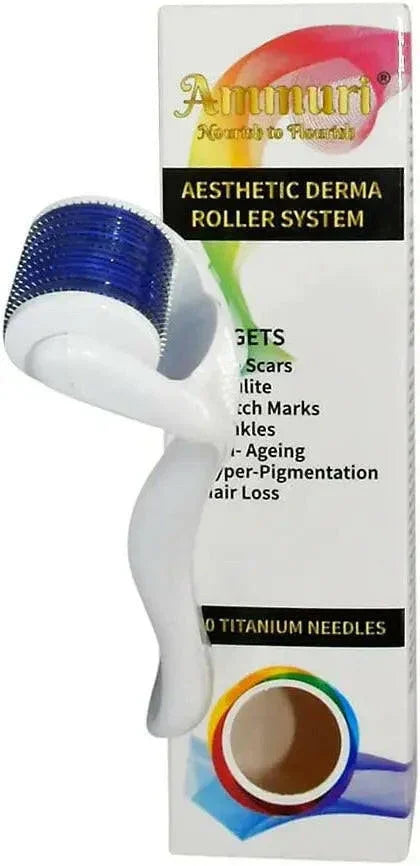 Image of Ammuri Skincare Titanium Derma Roller 0.5mm System-1