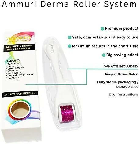 Image of Ammuri Skincare Titanium Derma Roller System-3