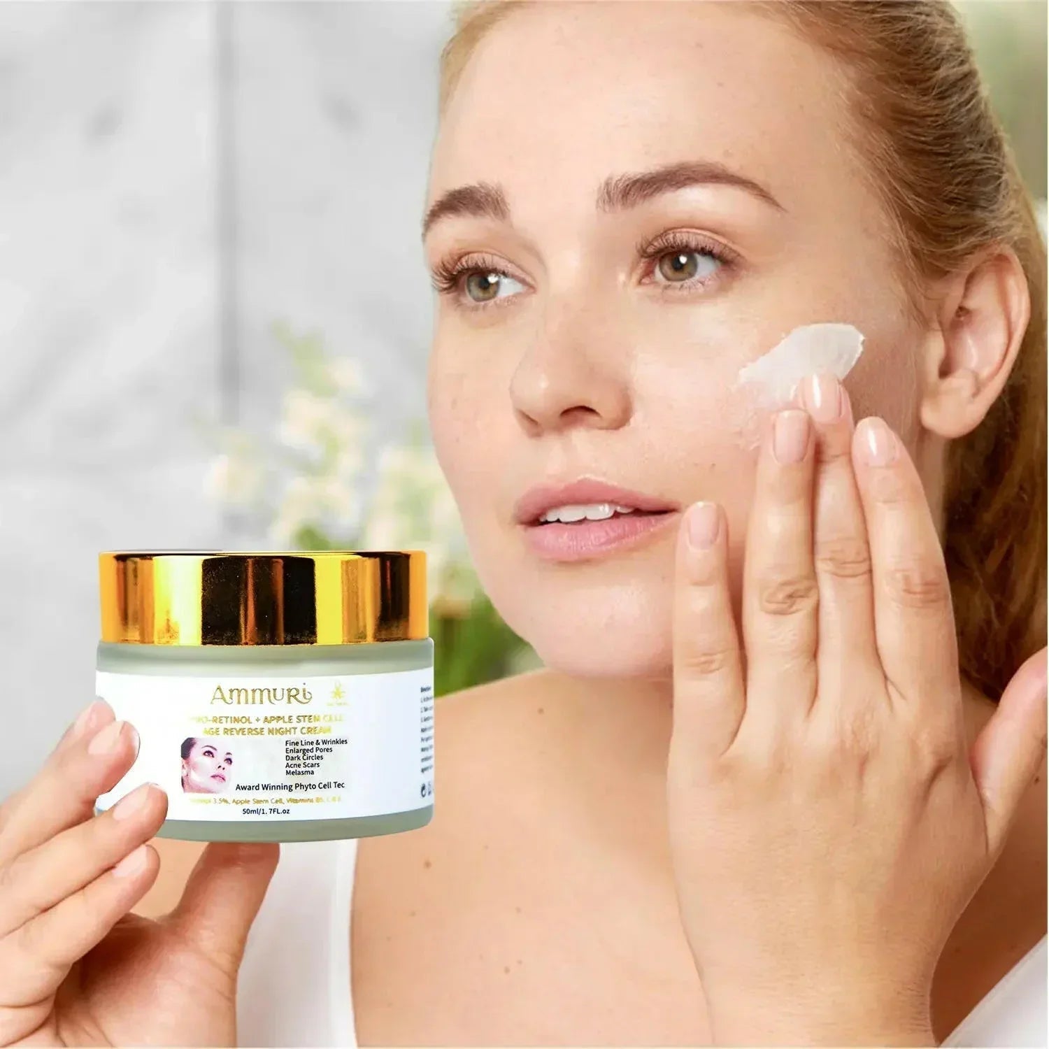 Image of Ammuri Retinol Apple Stem Cell Age Reverse Cream-3