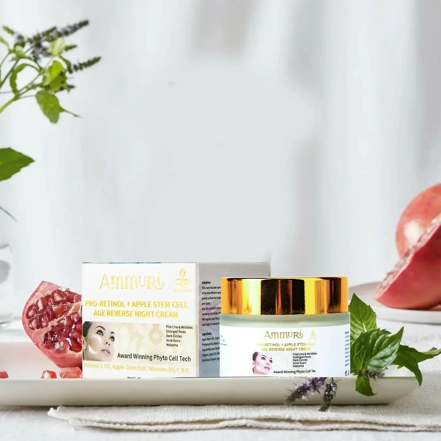 Image of Ammuri Retinol Apple Stem Cell Age Reverse Cream-1