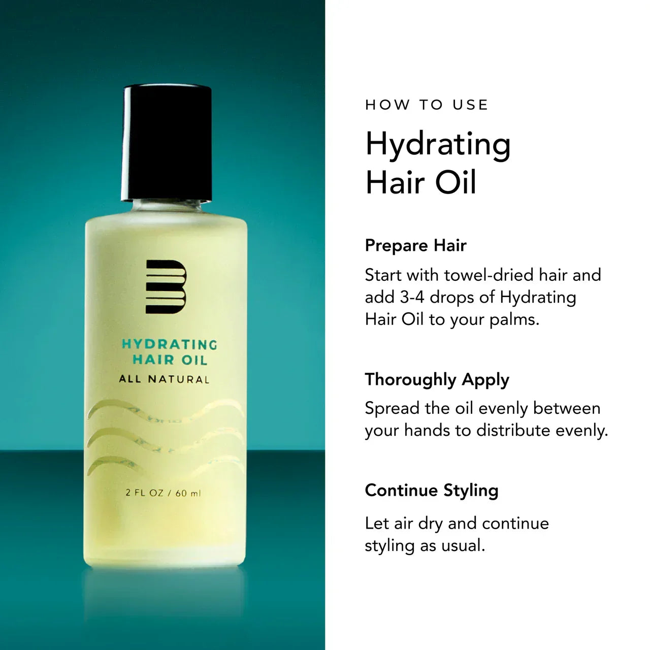 Image of Blumaan Hydrating Hair Oil 60ML-1