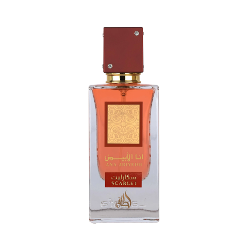 Image of Ana Abiyedh Scarlet Lattafa - Perfume Árabe de Cereza Negra y Caramelo-0